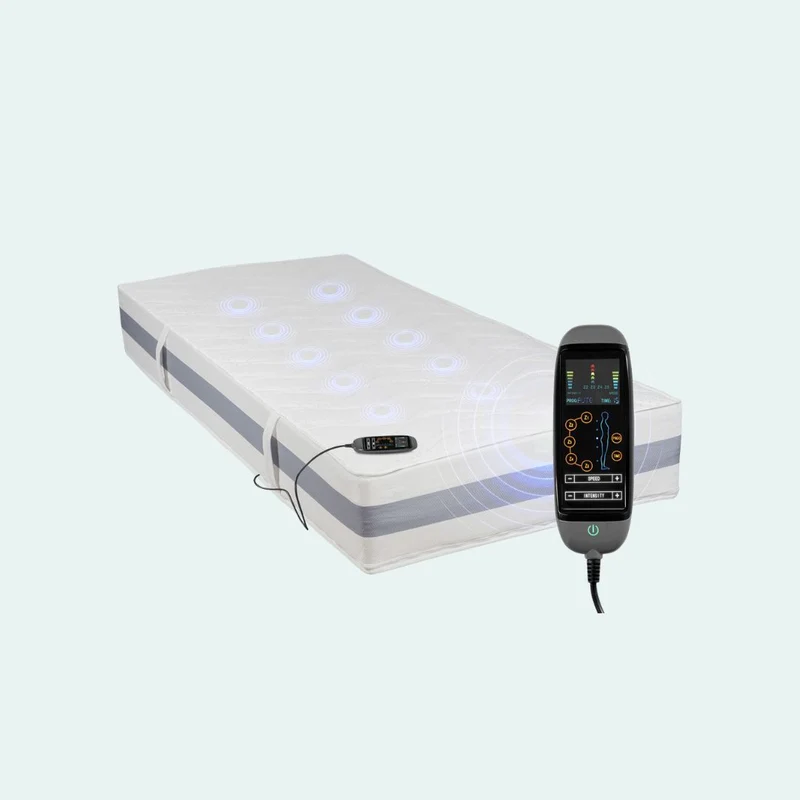 Massagematratze 25 cm mit 5-Zonen-Massage & VitaGlow®