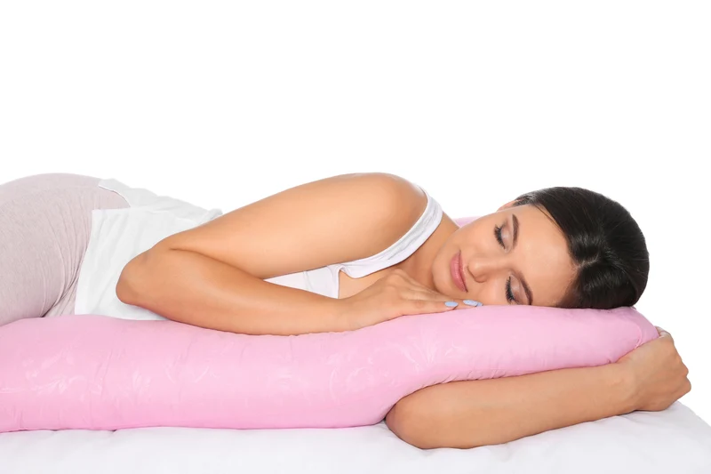 Ergonomisches Seitenschläfer- & Schwangerschaftskissen 40 × 140 cm – Körperkissen für erholsamen Schlaf