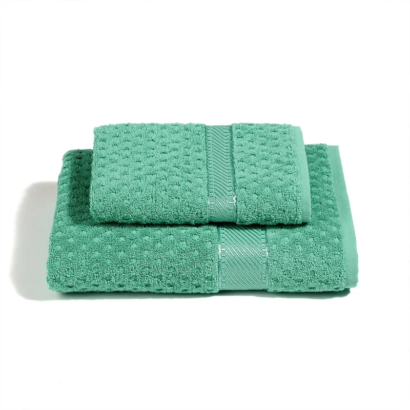 Asciugamano con Ospite Sirena in Cotone 450 gr/mq