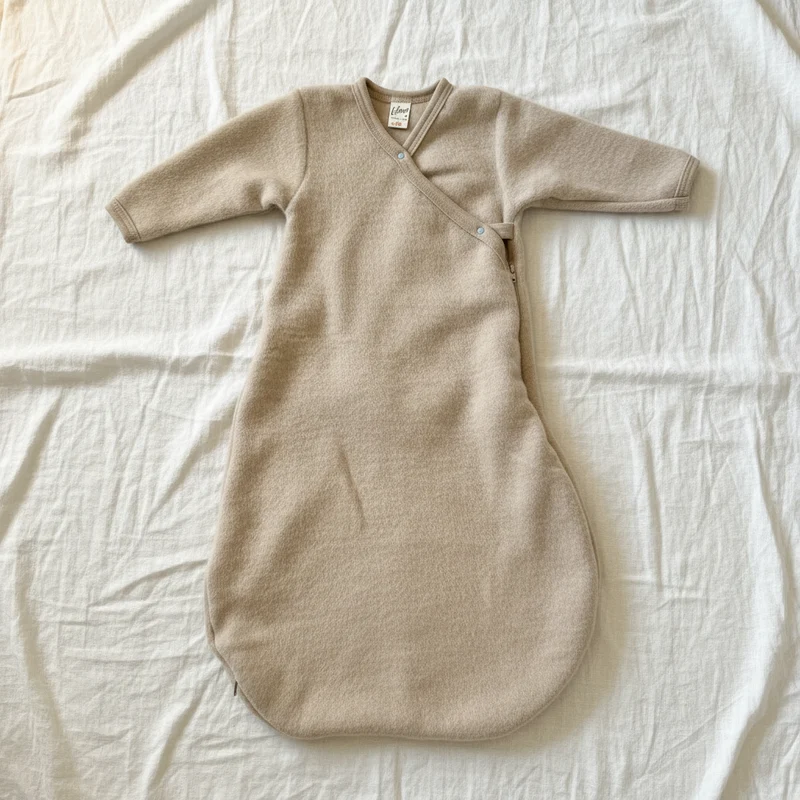Woll-Schlafsack, reine Bio-Wolle