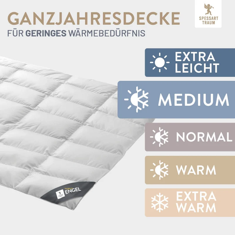 Gänsedaunenbettdecke Mein Engel, 100 % Gänsedaunen