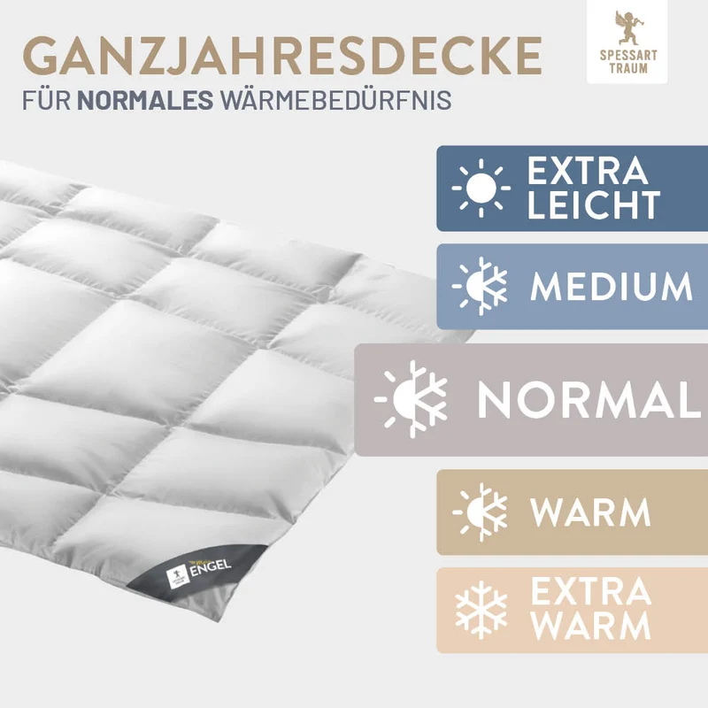 Gänsedaunenbettdecke Mein Engel, 100 % Gänsedaunen