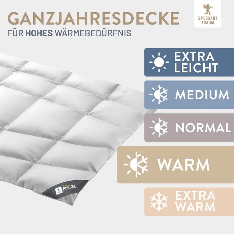 Gänsedaunenbettdecke Mein Engel, 100 % Gänsedaunen