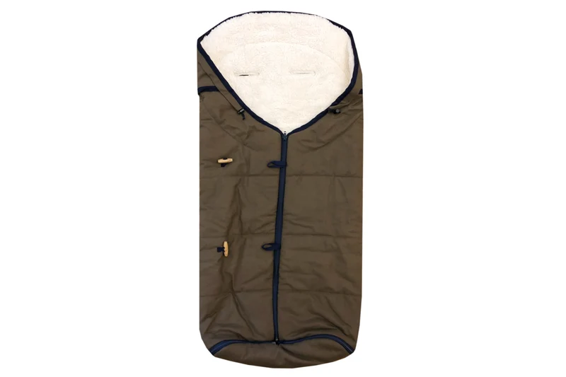 Bio Fußsack Khaki