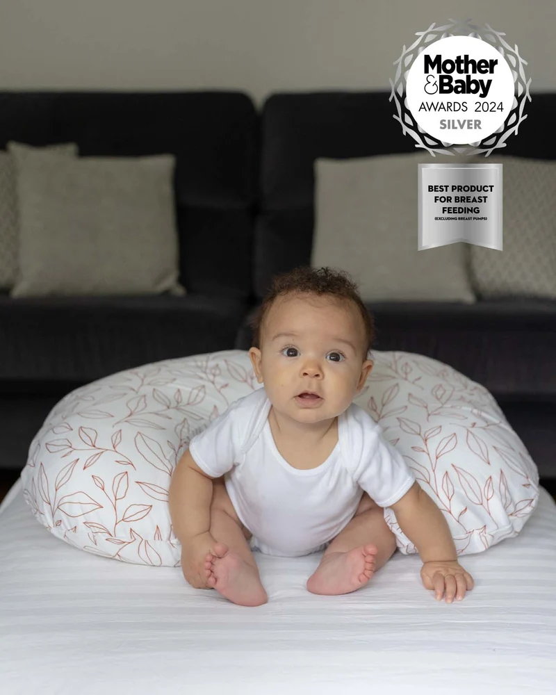 BABYGO® Orange Leaf Stillkissen