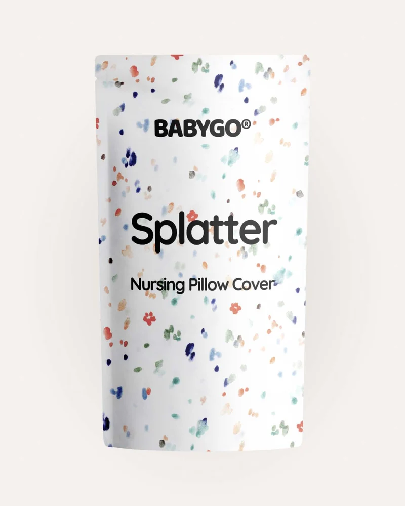 BABYGO® Splatter Stillkissenbezug