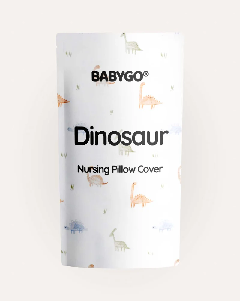 BABYGO® Stillkissenbezug mit Dinosaurier