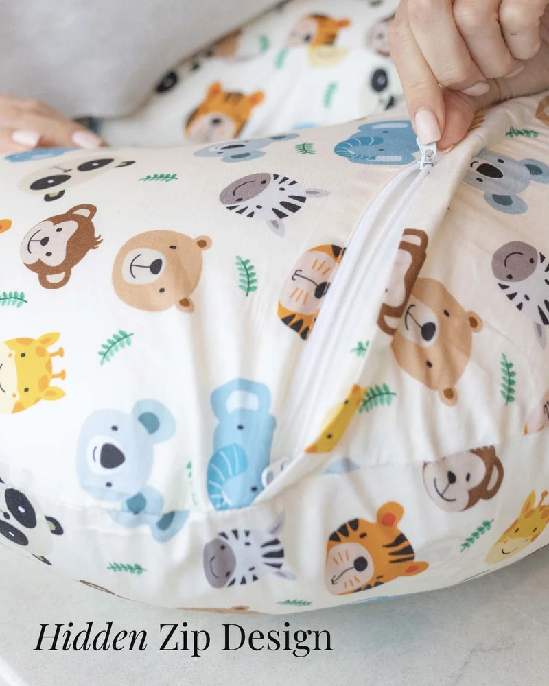 BABYGO® Stillkissenbezug mit Tiermotiv