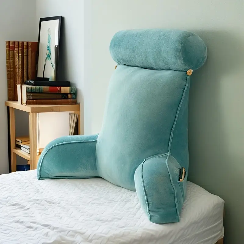 LumbraNest™ – Großformatiges ergonomisches Lesekissen für Bett und Sofa