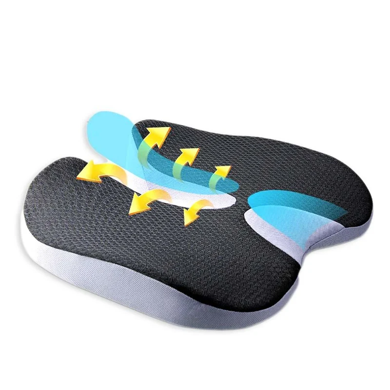 Orthovia™ – Ergonomisches Sitzkissen aus Memory-Schaum für Steißbein und Ischias