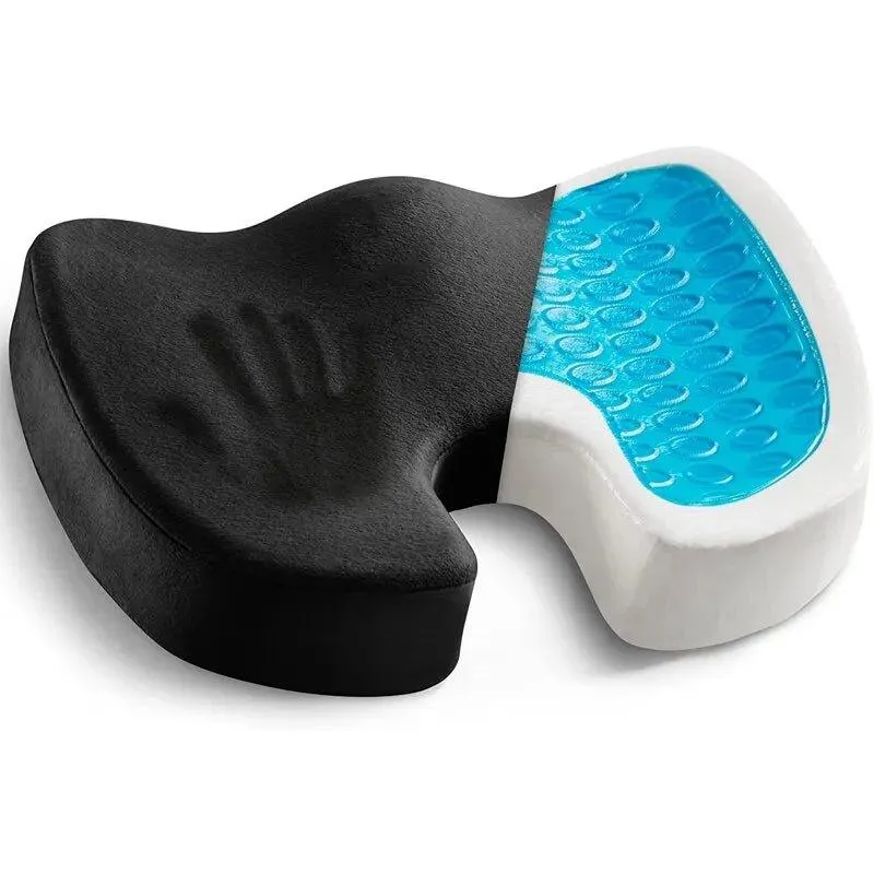 PosturaFlex™ – Ergonomisches Memory-Schaum-Kissen zur Entlastung von Rücken und Steißbein