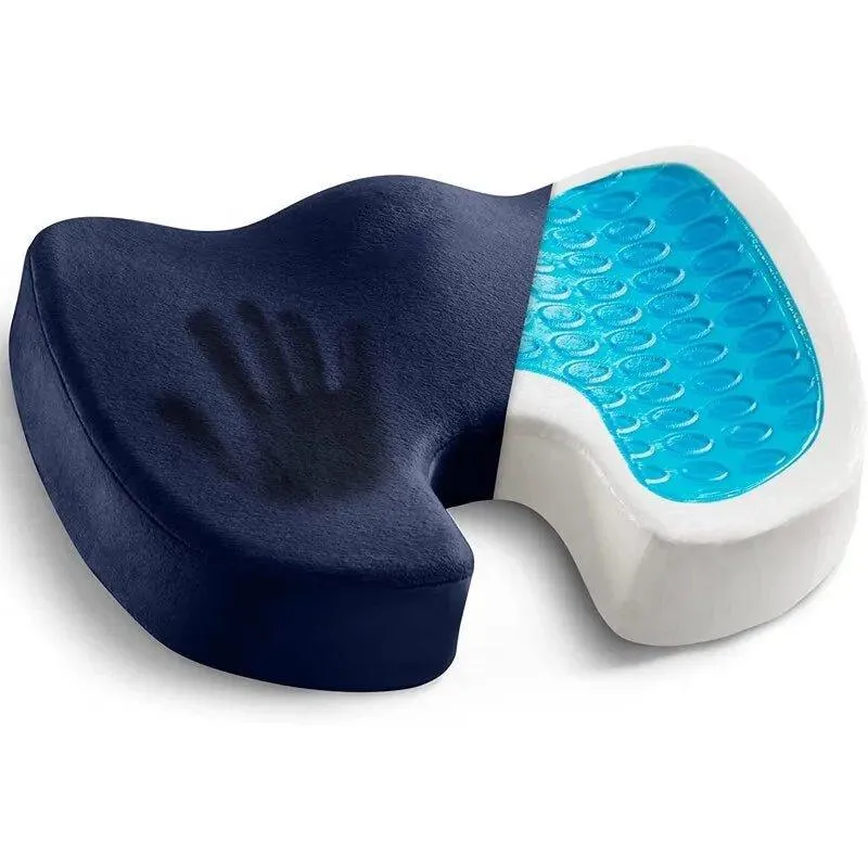 PosturaFlex™ – Ergonomisches Memory-Schaum-Kissen zur Entlastung von Rücken und Steißbein