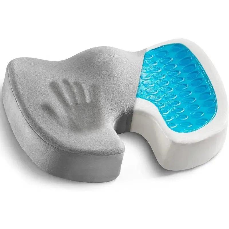 PosturaFlex™ – Ergonomisches Memory-Schaum-Kissen zur Entlastung von Rücken und Steißbein