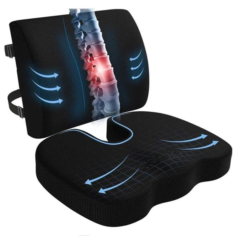 Ergolomb™ – Ergonomisches Lendenkissen mit Memory-Schaum