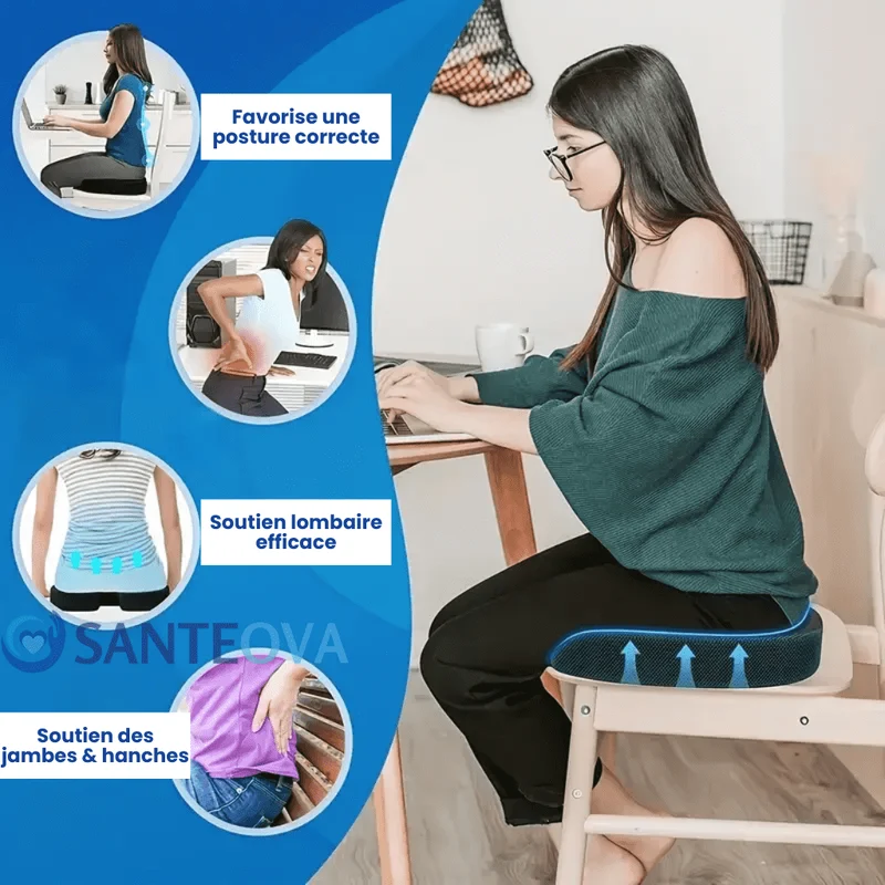 Ergolomb™ – Ergonomisches Lendenkissen mit Memory-Schaum