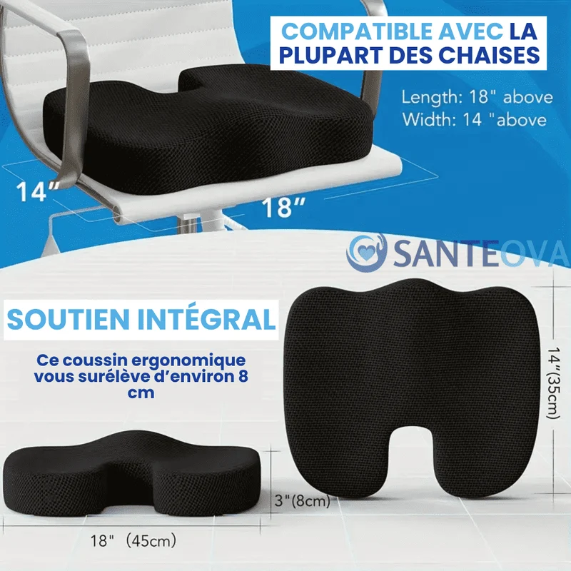 Ergolomb™ – Ergonomisches Lendenkissen mit Memory-Schaum