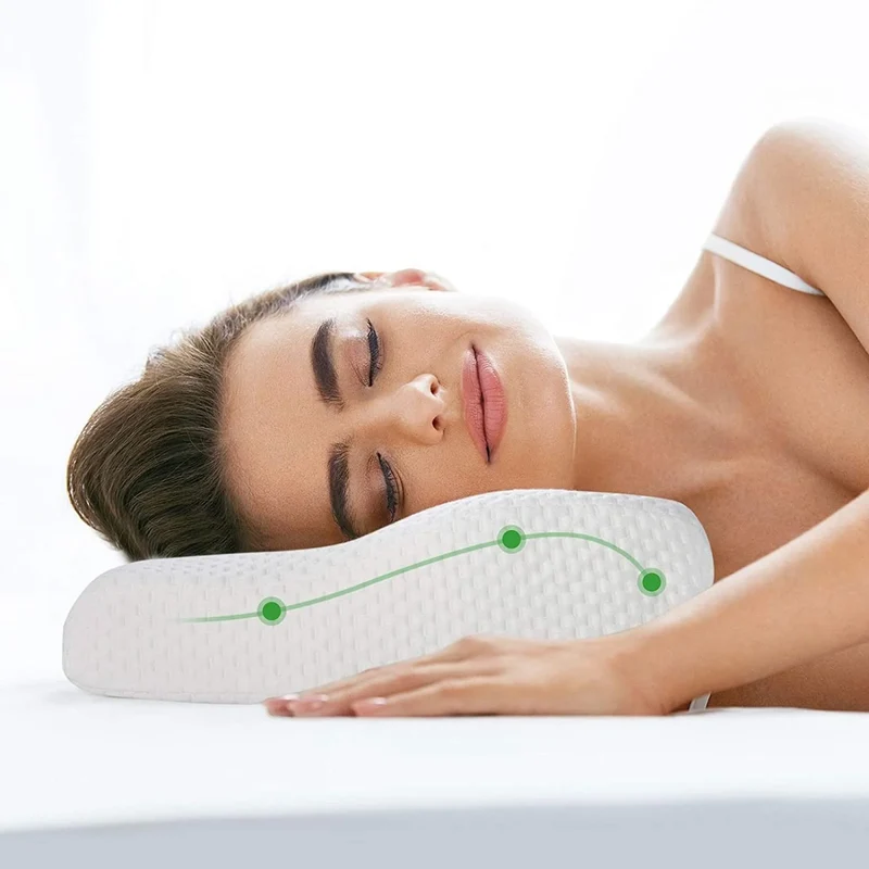 SpinaSoft™ – Ergonomisches Nackenkissen mit Memory-Schaum