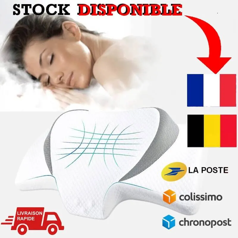 NeckEase™ – Ergonomisches Nackenkissen mit Memory-Schaum