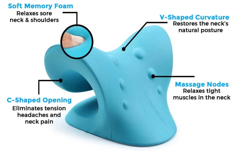OrthoPillow™ – Ergonomisches Halszugkissen