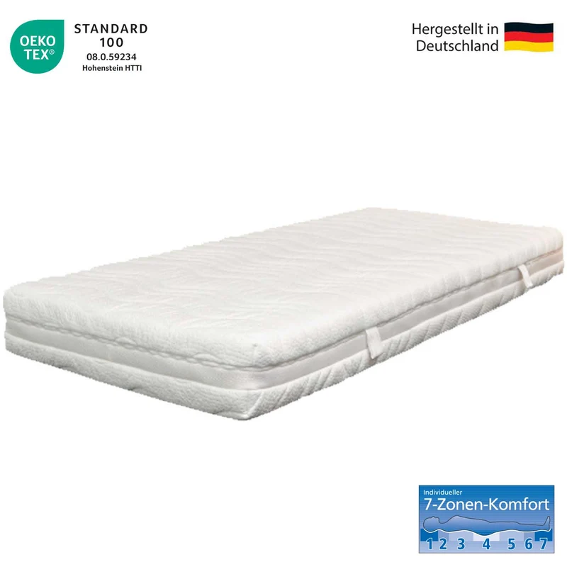 7-Zonen Kaltschaummatratze Mainz, Höhe 20 cm