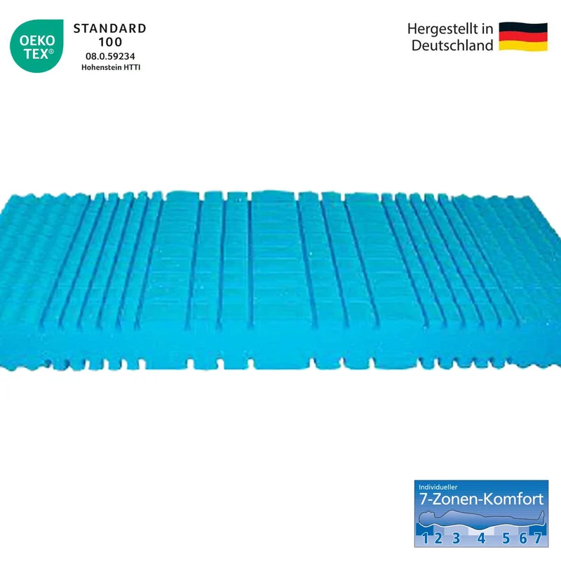 7-Zonen Kaltschaummatratze Mainz, Höhe 20 cm
