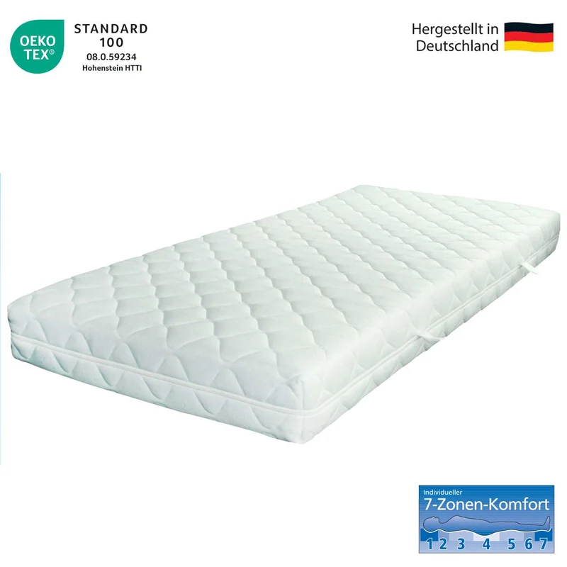 7-Zonen Kaltschaummatratze Augsburg, Höhe 18 cm