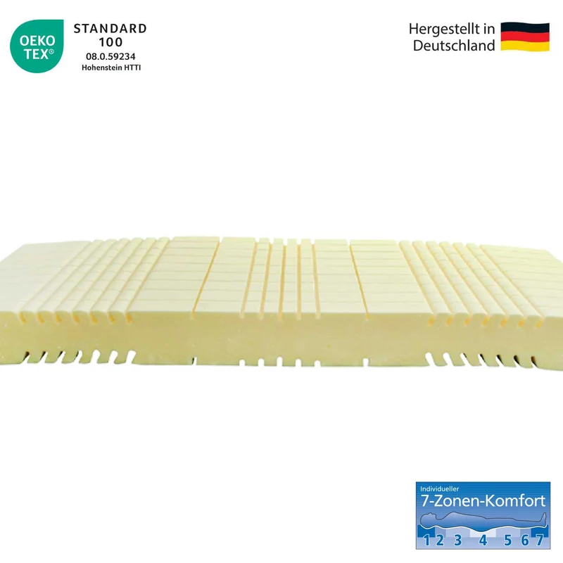7-Zonen Kaltschaummatratze Münster, Höhe 18 cm