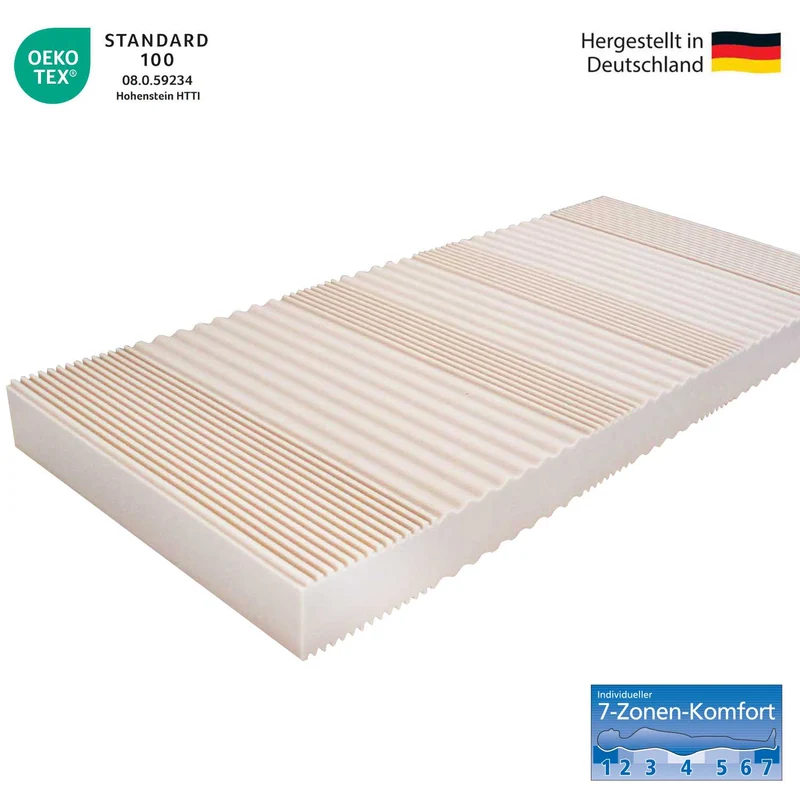 7-Zonen Kaltschaummatratze Aachen, Höhe 15 cm