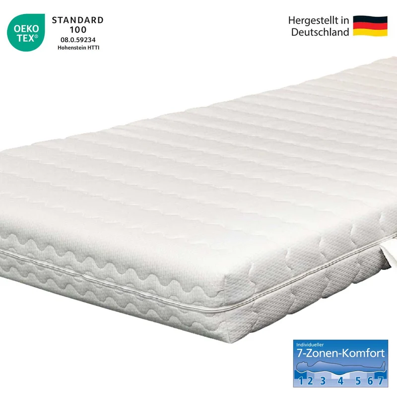 7-Zonen Kaltschaummatratze Aachen, Höhe 15 cm