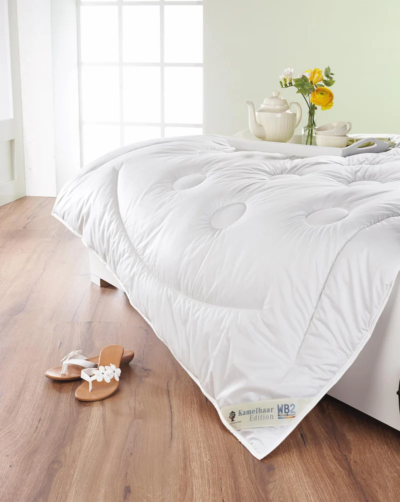 Kamelhaarbettdecke 135 x 200 cm Edition WB2 medium warm