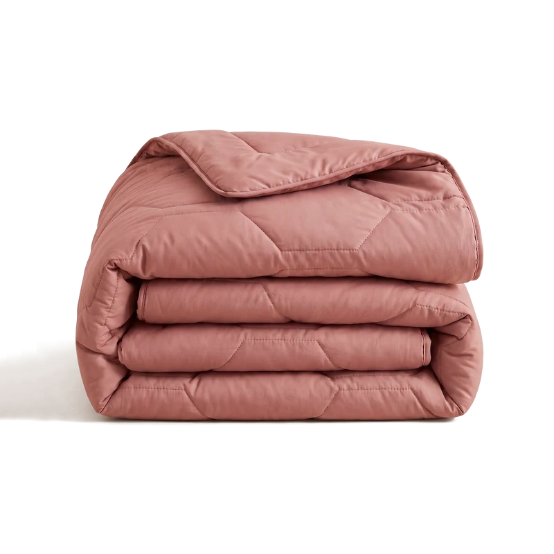Wasbaar All Season Dekbed | Feather Down | Old Pink