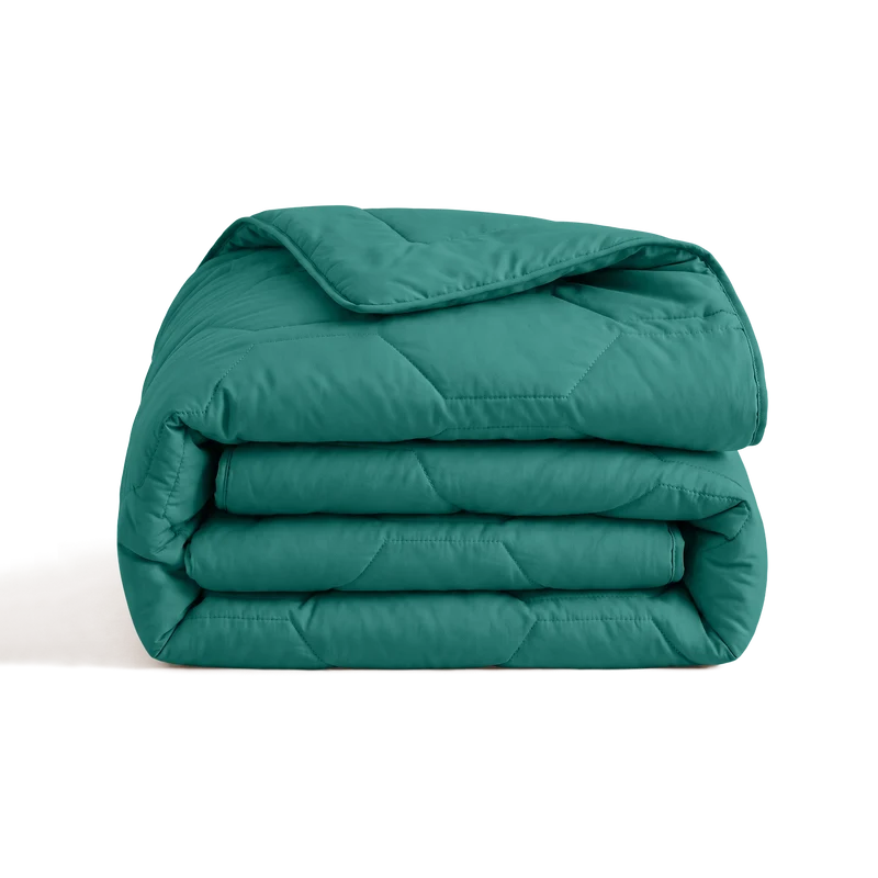 Wasbaar All Season Dekbed | Feather Down | Deep jungle