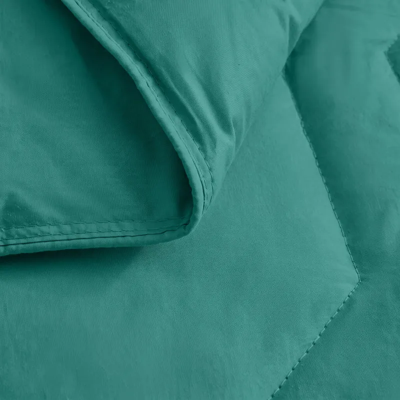 Wasbaar All Season Dekbed | Feather Down | Deep jungle