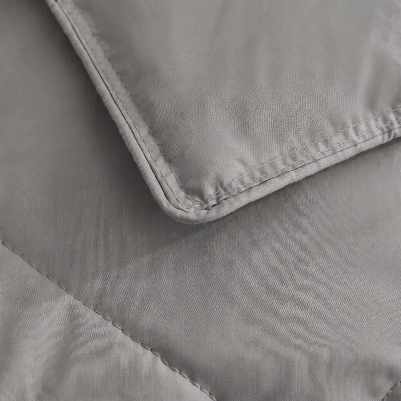 Wasbaar All Season Dekbed | Feather Down | Grey
