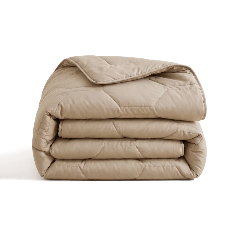 Wasbaar All Season Dekbed | Feather Down | Taupe