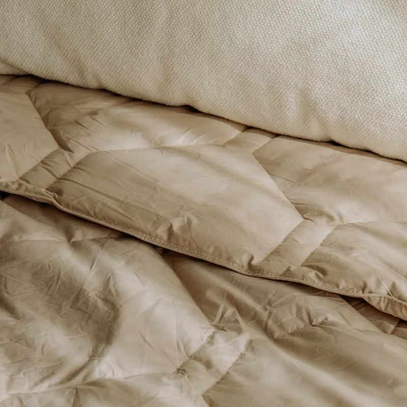 Wasbaar All Season Dekbed | Feather Down | Taupe