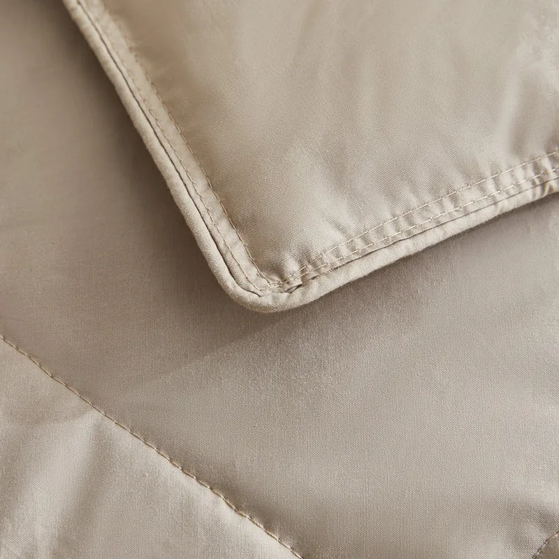 Wasbaar All Season Dekbed | Feather Down | Taupe