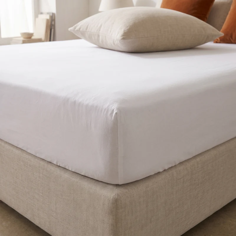 HappyBed hoeslaken - White - jersey