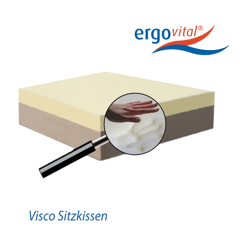 Lagerungskissen ergovital Visco Sitzkissen