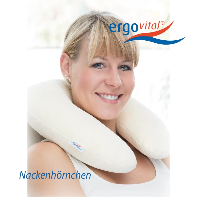 Nackenkissen ergovital Visco Nackenhörnchen