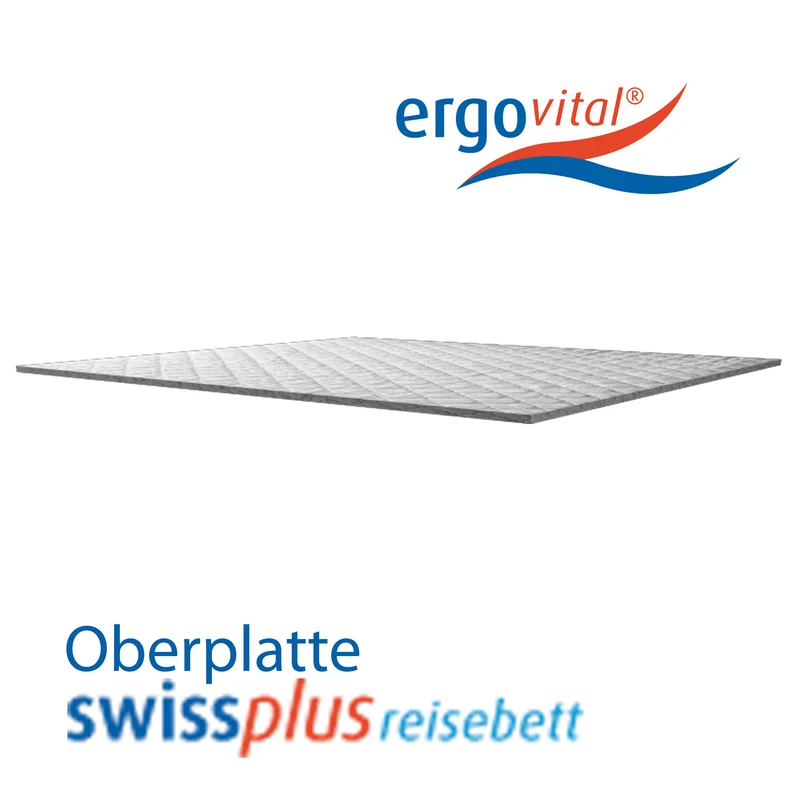 Oberplatte ergovital swisspluss Reisebett