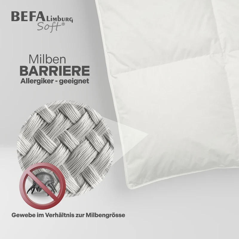 Federdecke - 90% Federn, Winterdecke