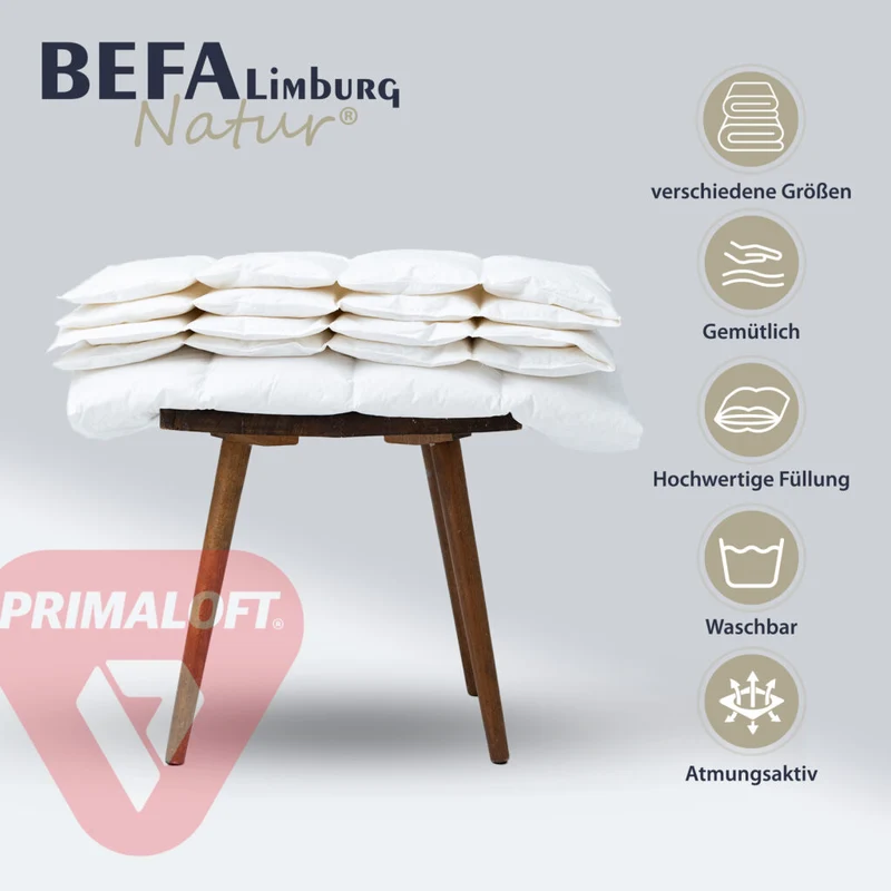 Primaloft Bio Bettdecke, 100% Primaloft Bio - Sommerdecke
