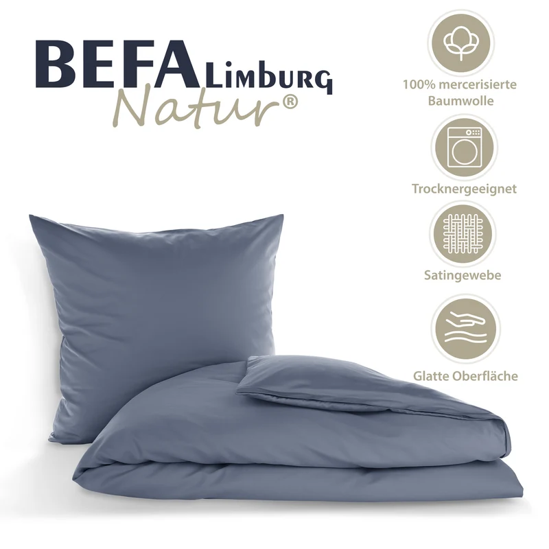 Bettwäsche Made in Germany - Blau