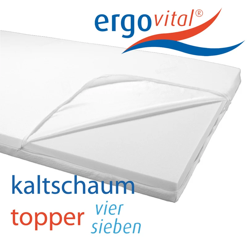 Kaltschaum Topper ergovital kaltschaum topper