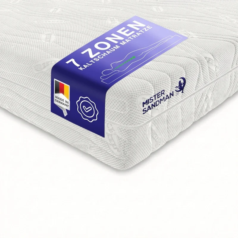 Premium Hybrid 22 – Gel & Kaltschaummatratze H2/H3 mit 7 Zonen
