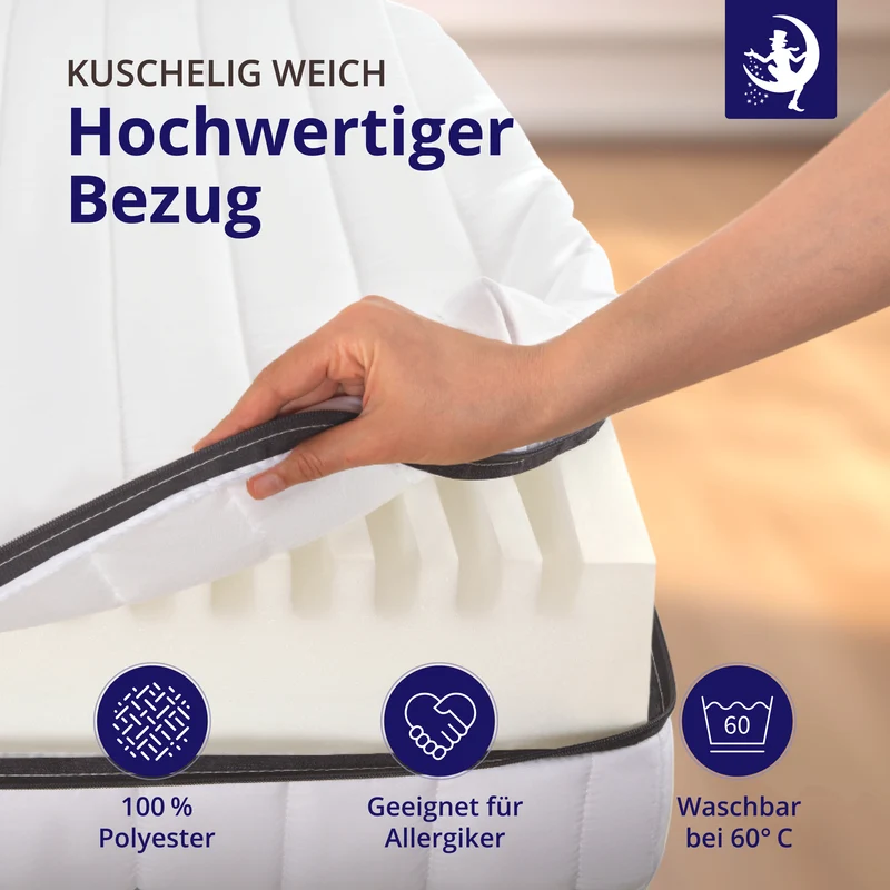 Flip Basic 13 – Kaltschaummatratze H2/H3 kompakt & flexibel
