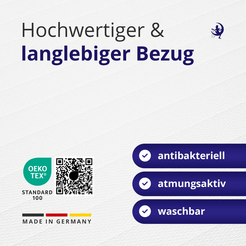 GelHybrid 15 – Kaltschaummatratze mit Gelschaum-Topper