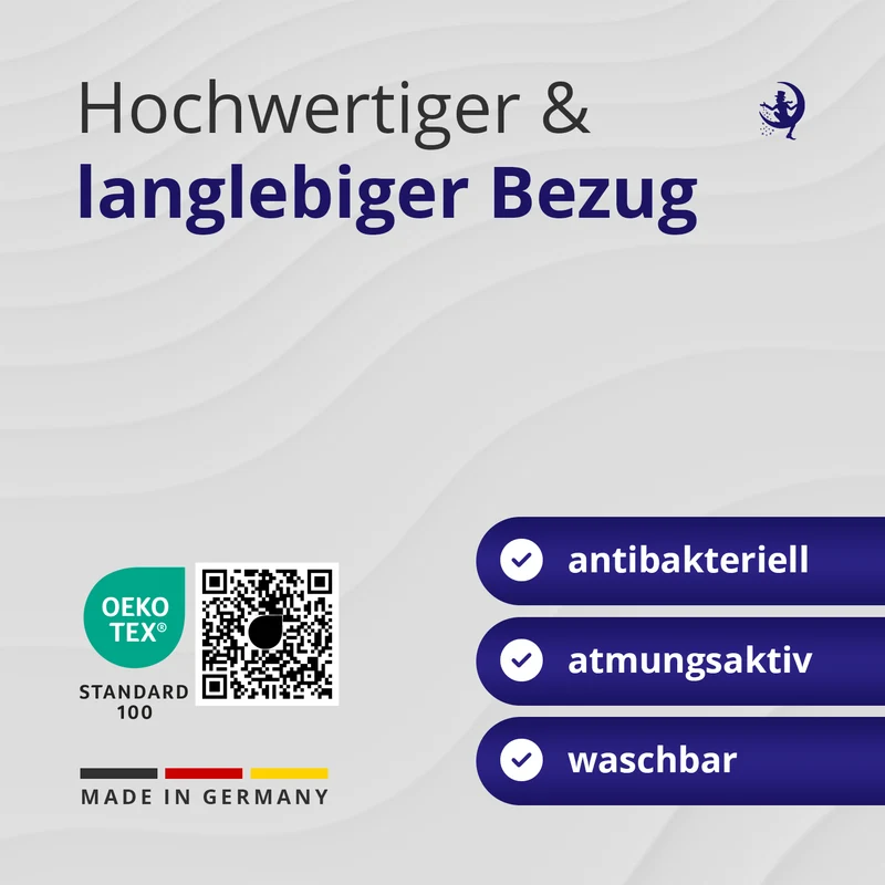 Ergo Support 13 – feste 7-Zonen Kaltschaummatratze