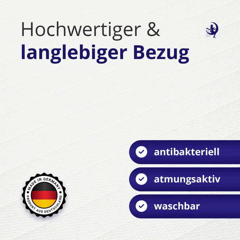 GelHybrid 15 – Gelschaummatratze mit Mikrofaserbezug